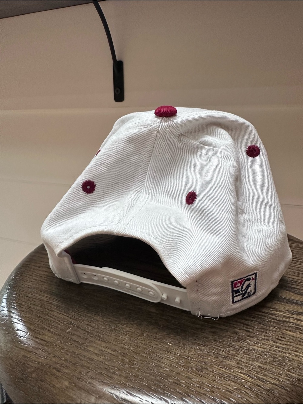 FSU Florida State University White Baseball Snap Back - Picture 3 of 3
